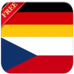 german czech dictionary free android application logo